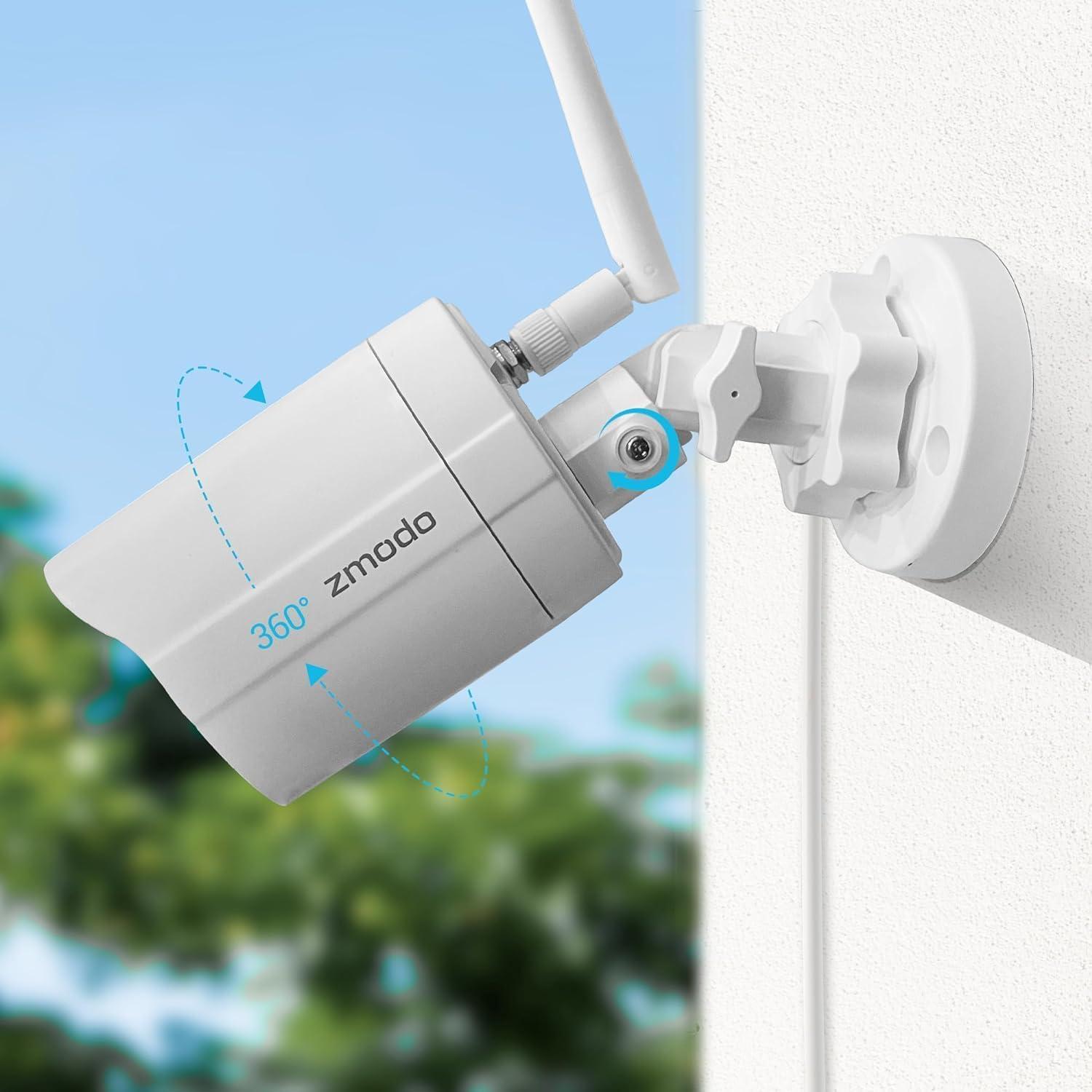 Cámaras de Seguridad Zmodo 1080p HD Inalámbricas - Paquete 2