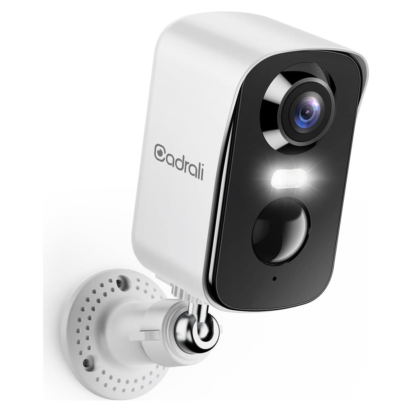 Cámara de Seguridad Inalámbrica Cadrali 2K HD con Batería 5200mAh