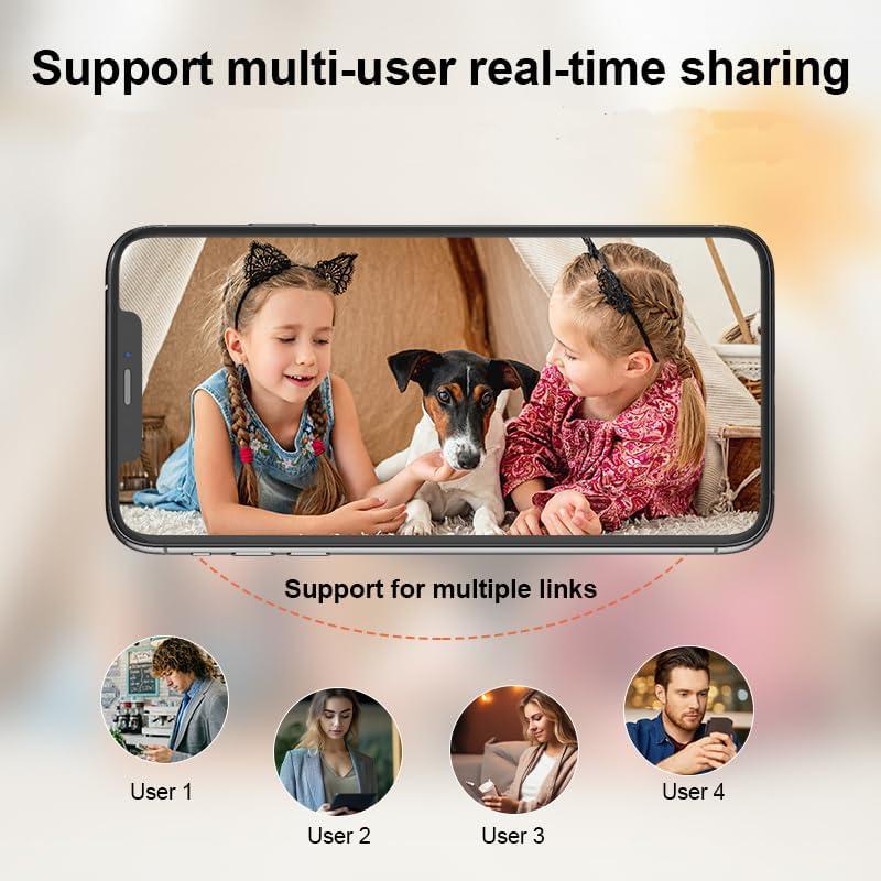 Cámara de Seguridad Inalámbrica Gatijan 1080P HD para Hogar