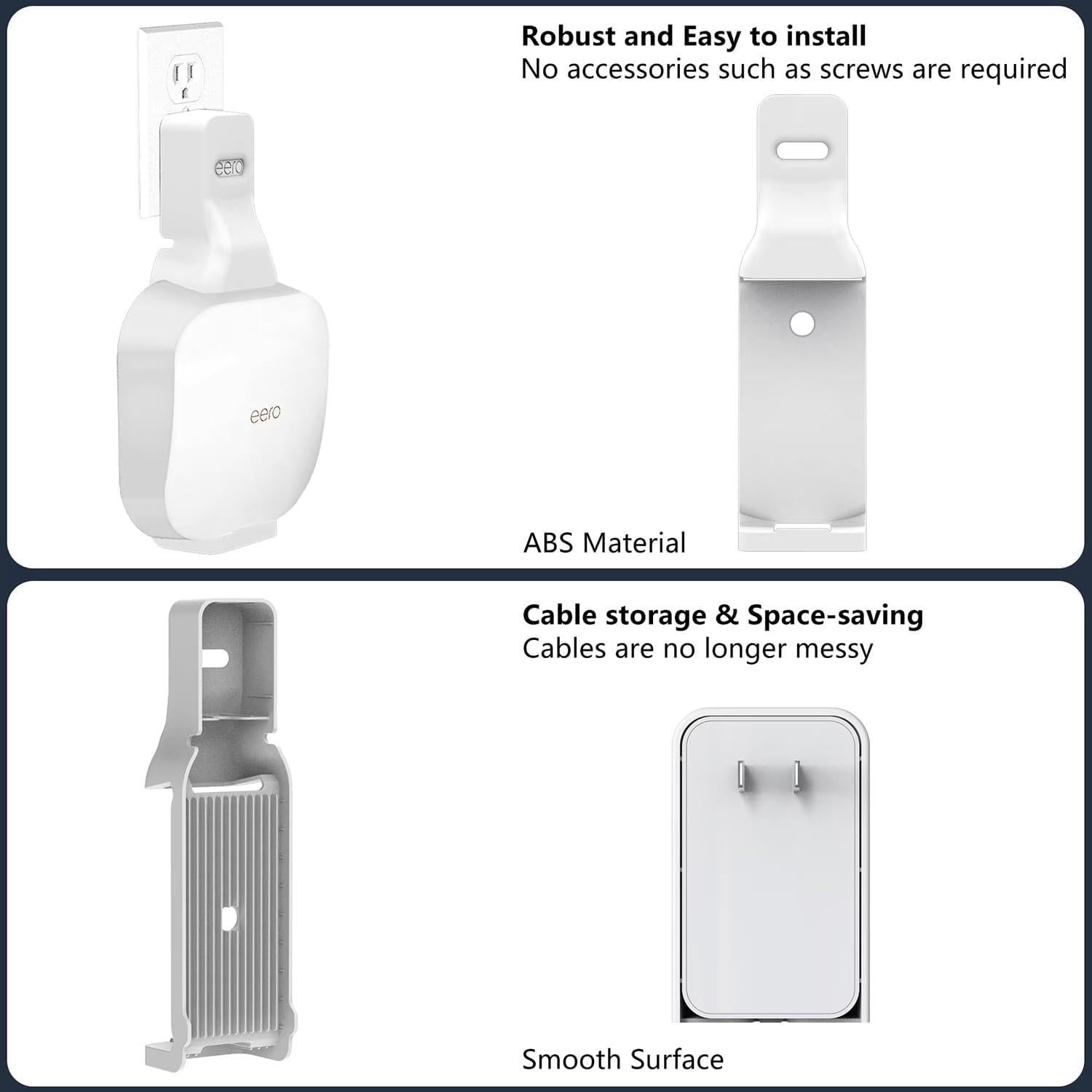 Soporte de Pared para Router eero Pro 6e - OWOKISO