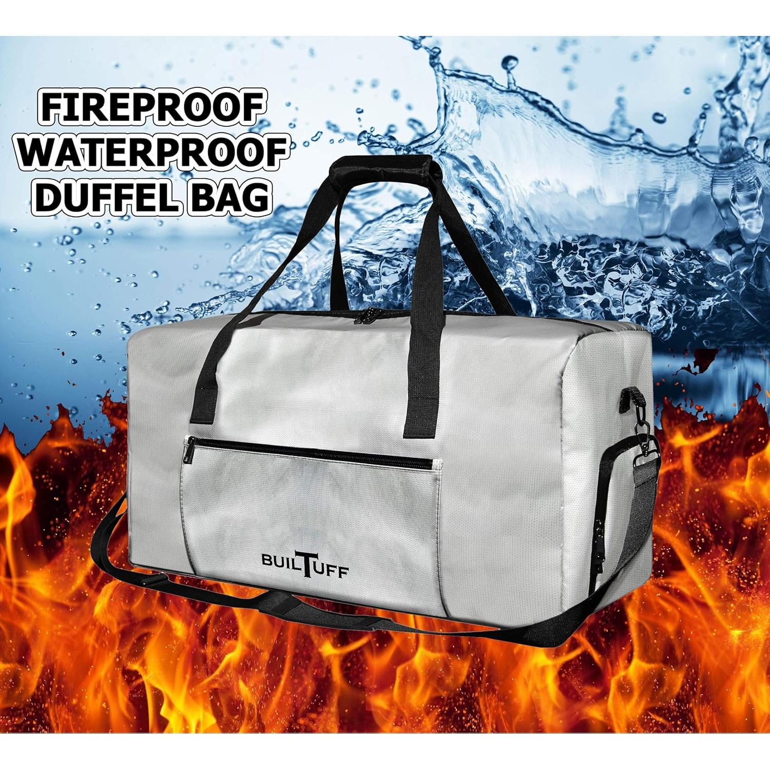 Bolsa de Deporte Builtuff a Prueba de Fuego y Agua 60x30cm