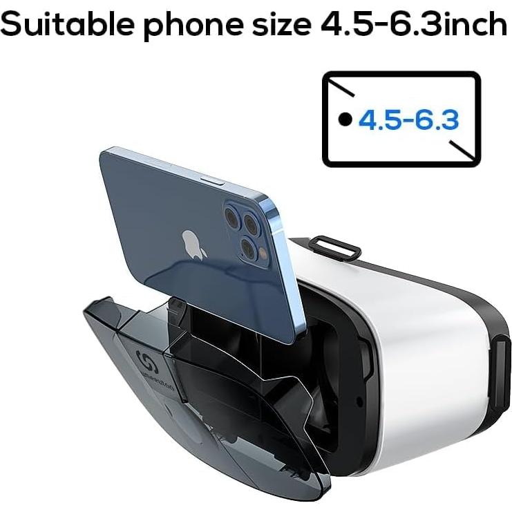 Auriculares VR 3D UMEEUTOO para Smartphone 4.5-6.3" HD