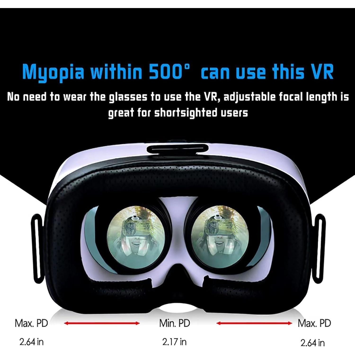 Auriculares VR 3D UMEEUTOO para Smartphone 4.5-6.3" HD