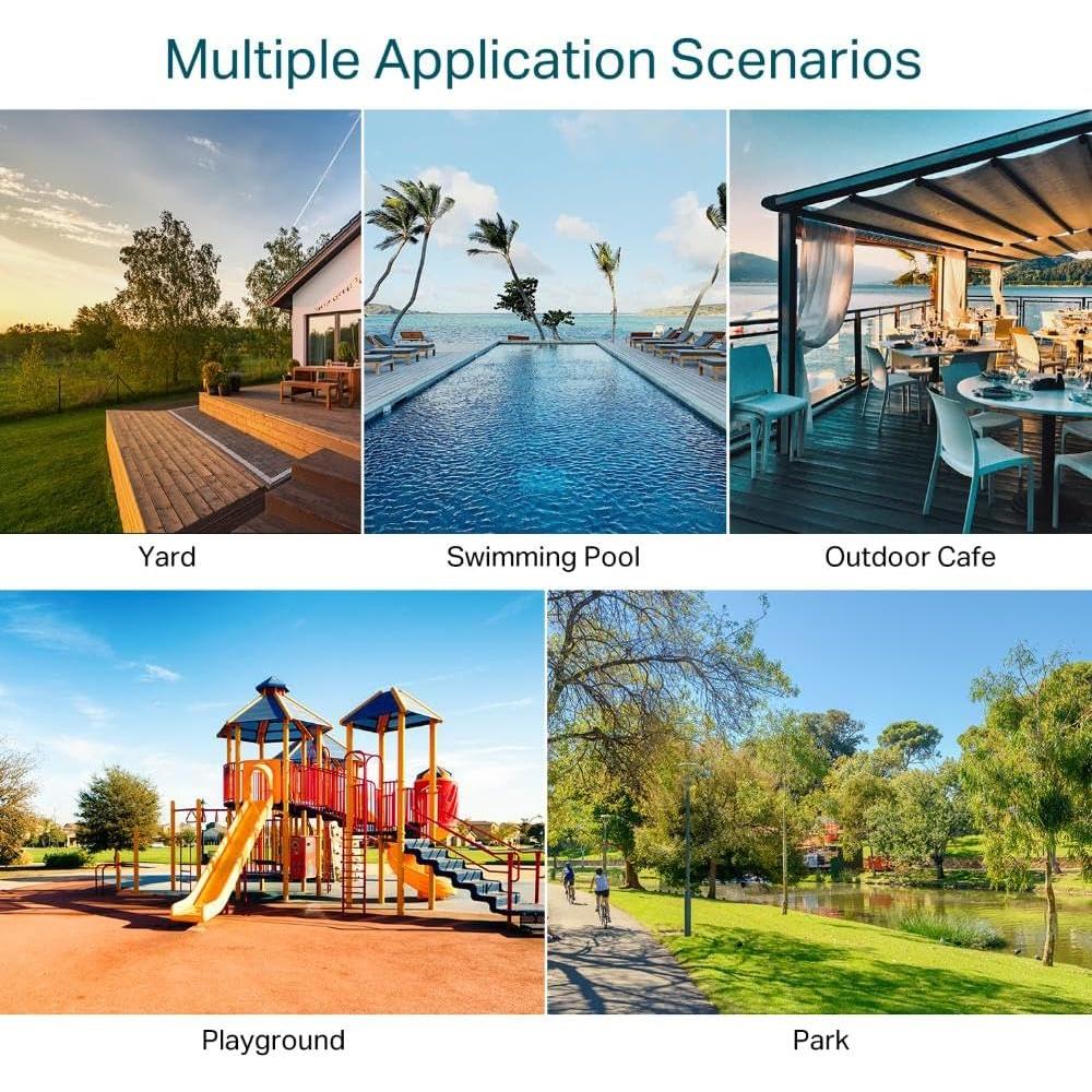 Punto de Acceso WiFi 6 TP-Link EAP610-Outdoor 1800 Mbps