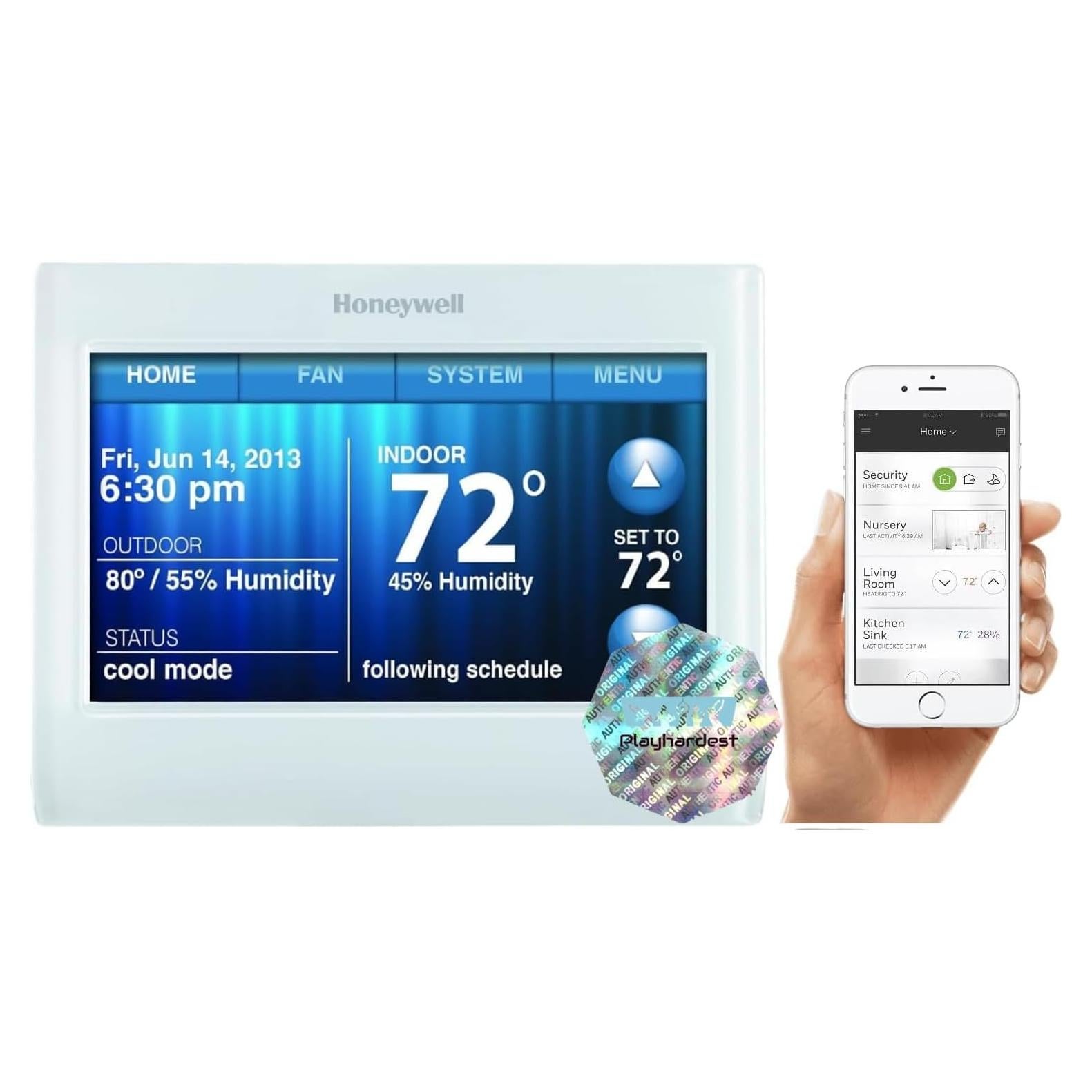 Termostato Programable Honeywell TH9320WF5003 Wi-Fi Táctil