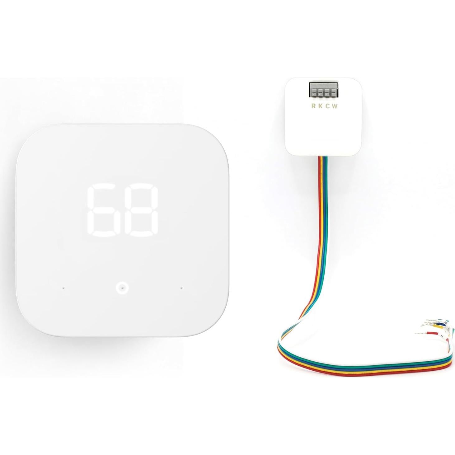 Smart Thermostat with C-Wire Adapter