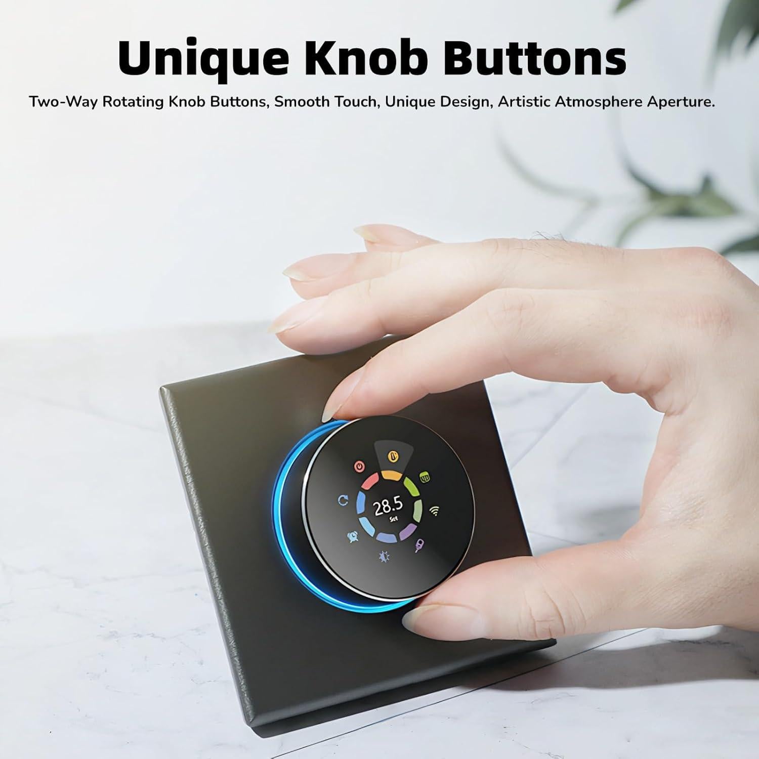 Termostato Inteligente WiFi Yoidesu 75BCTQHKIA Control por Voz