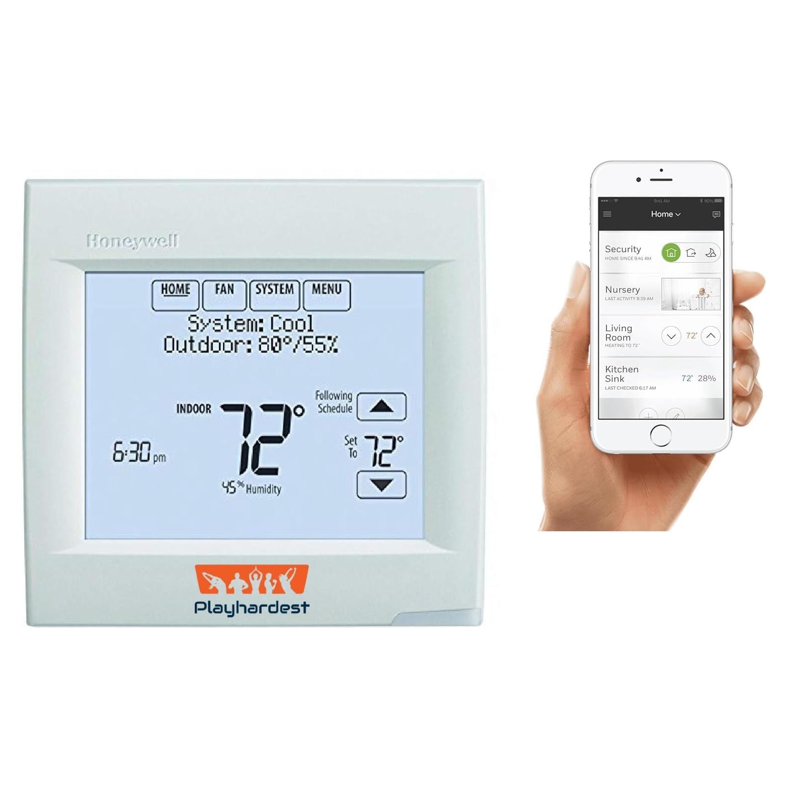 Termostato Programable Wi-Fi Honeywell VisionPRO 8000 24V