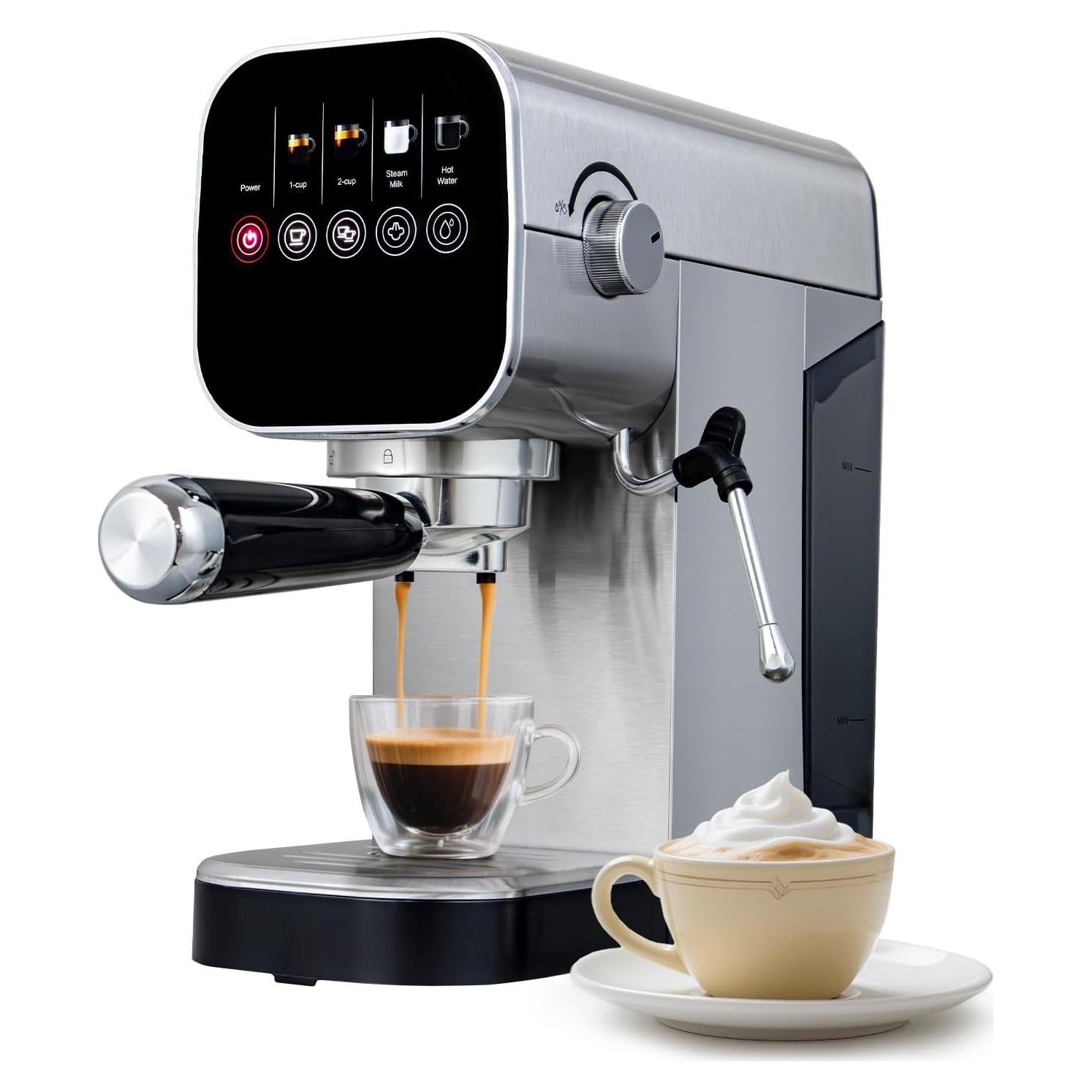 Máquina de Espresso BBday 805BIMD con Espumador de Leche