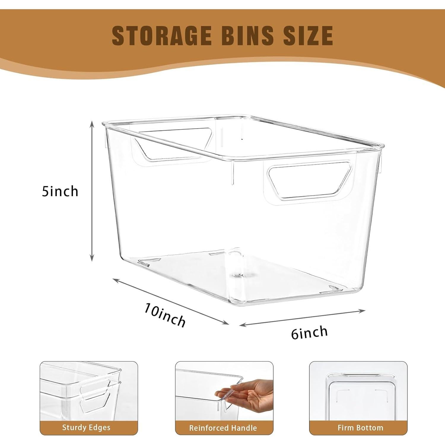 Paquete de 12 Organizadores de Almacenamiento Freebat 40x27cm