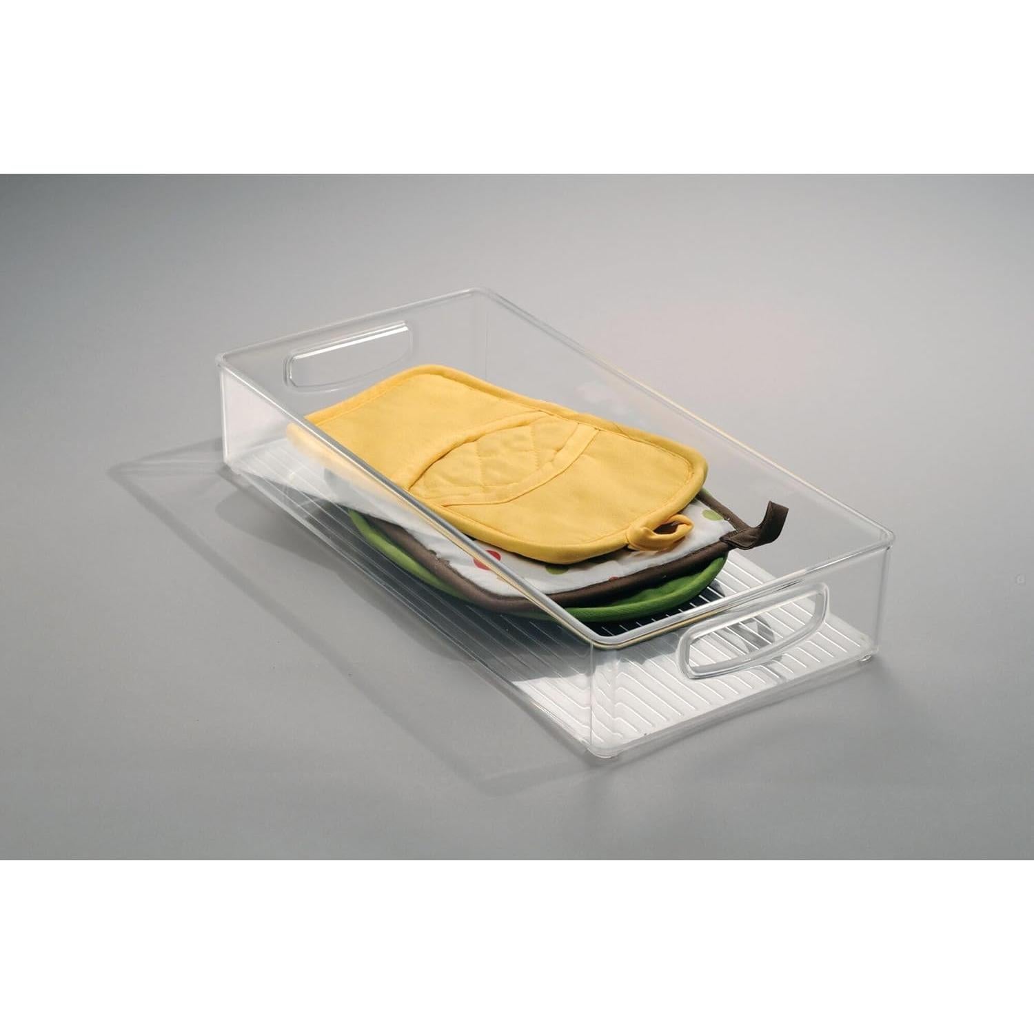 Contenedor de Almacenamiento Apilable iDesign 40,6x20,3x7,6cm