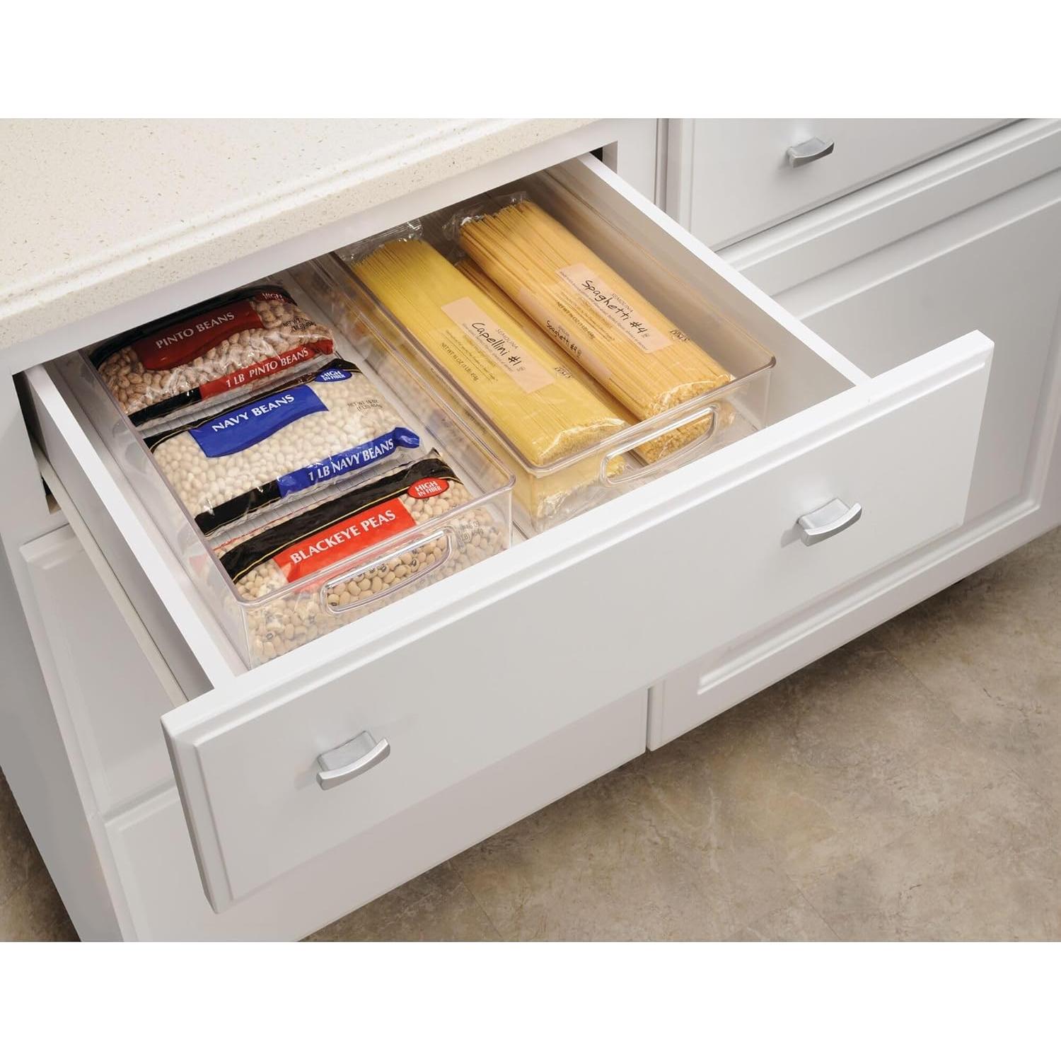 Contenedor de Almacenamiento Apilable iDesign 40,6x20,3x7,6cm