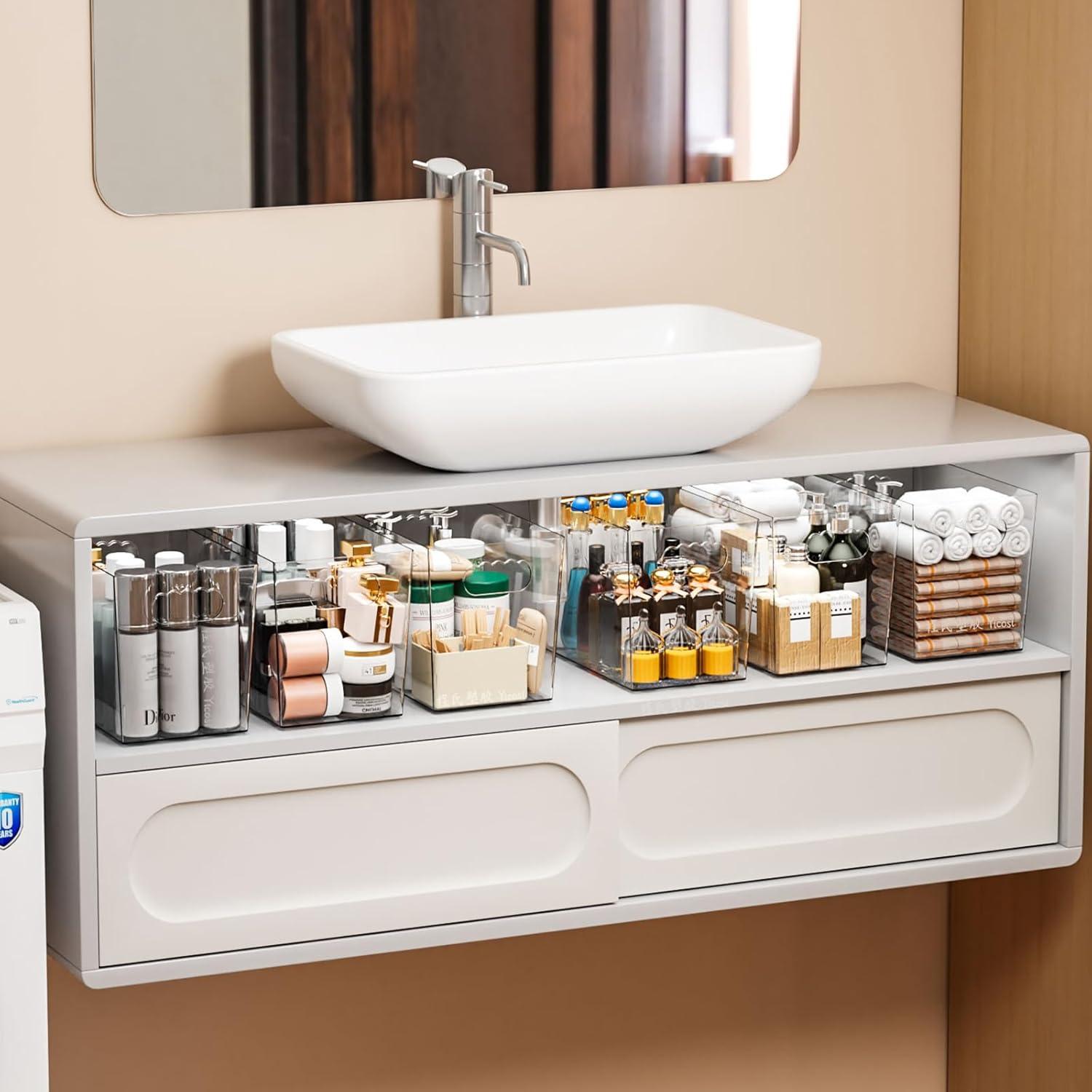 Juego de 6 Contenedores de Almacenamiento Plástico SuoXing 28 cm