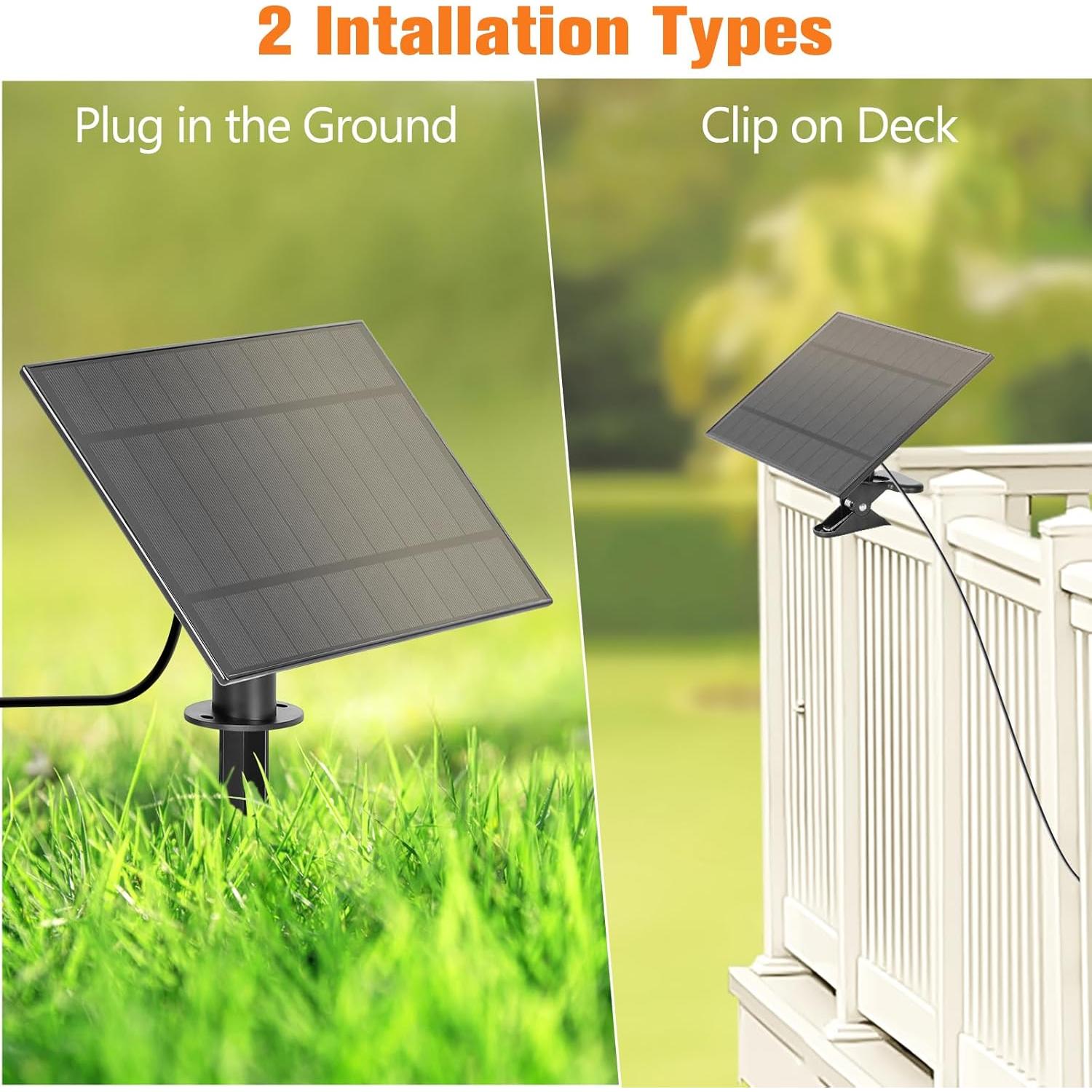 Luces Solares de Cadena OOLED 30.48m 32 Bombillas Impermeables