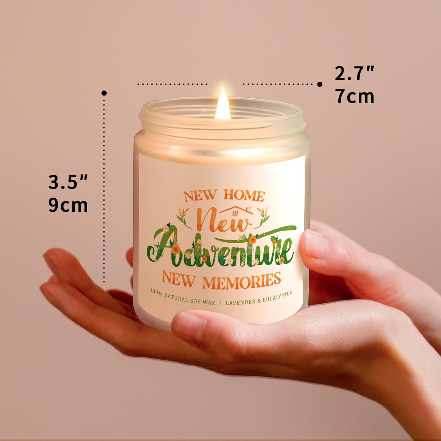 Vela Aromatizada de Cera de Soja 198g AceThrills - Regalo Nuevo Hogar