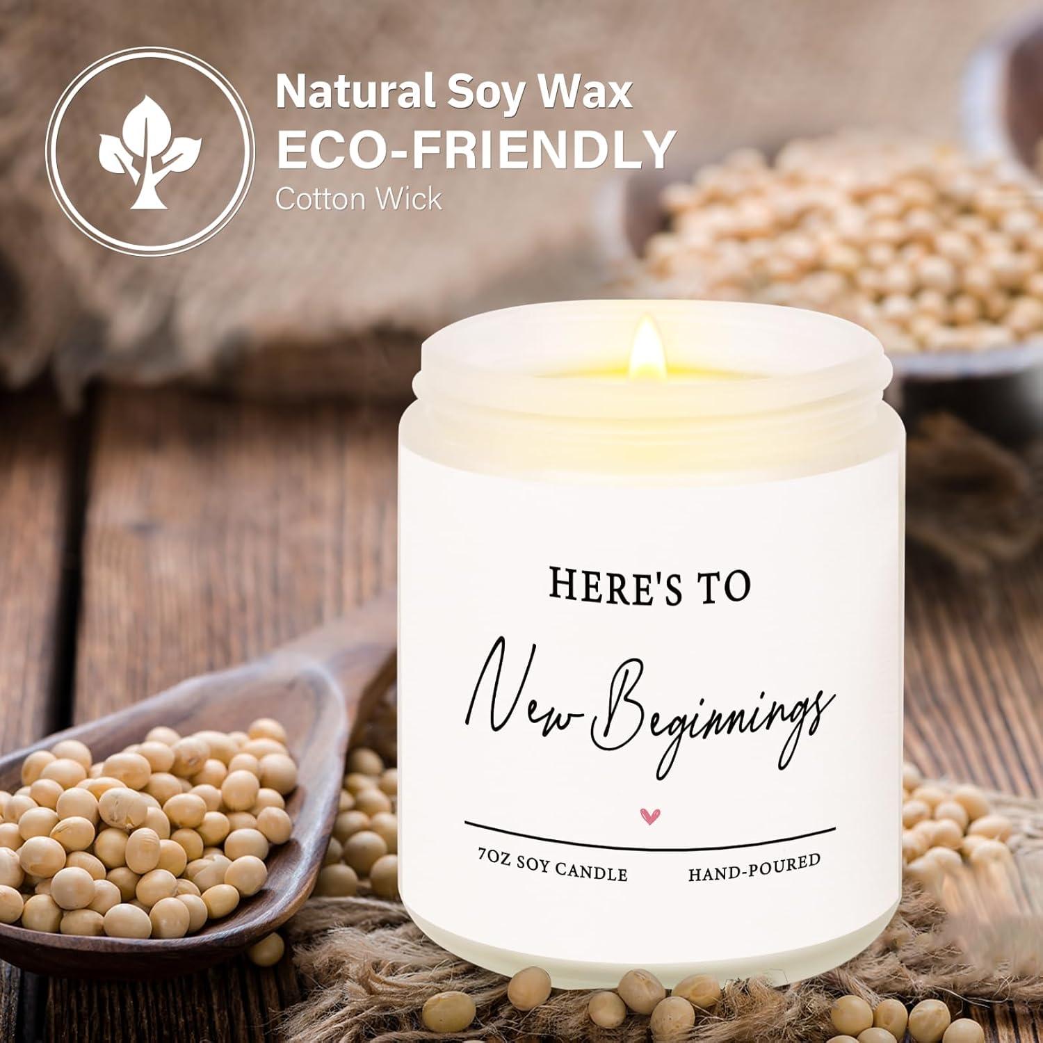 Vela Aromatizada de Soja 198g Niyewsor Lavanda - Regalo Inspirador