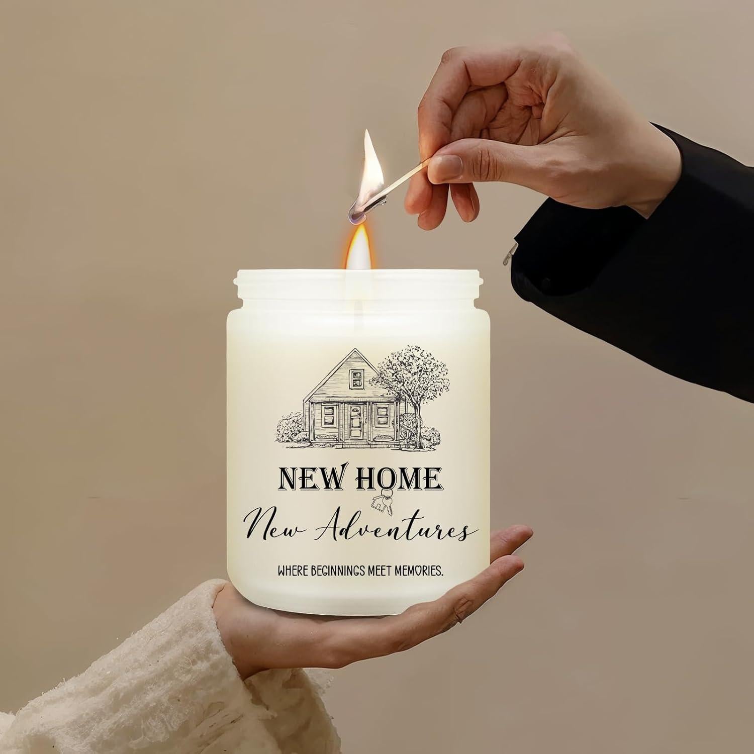 Vela Aromática de Vainilla 198g - Regalo Inauguración Casa