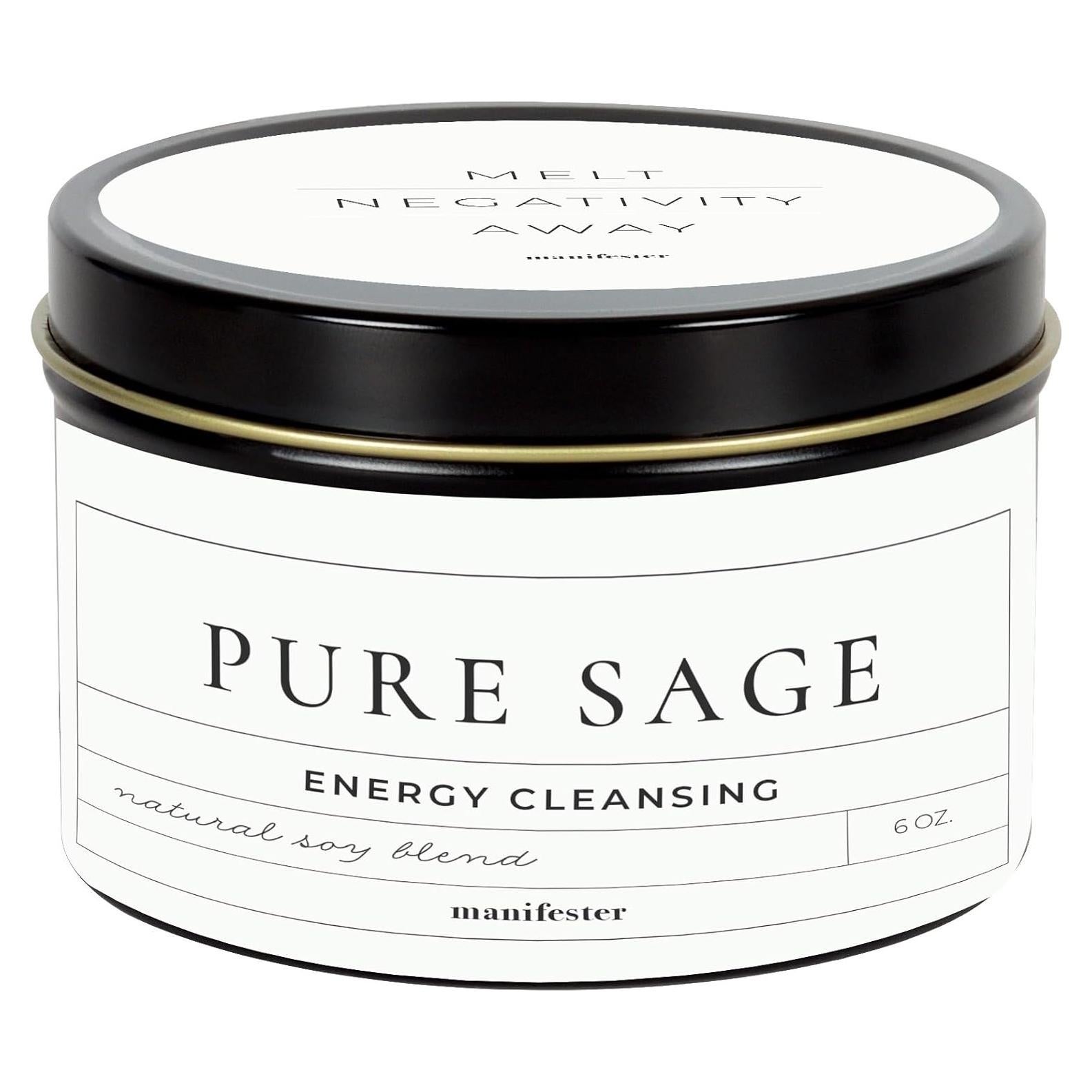 Vela Aromática de Salvia Whole Works - Cera de Soja 170g