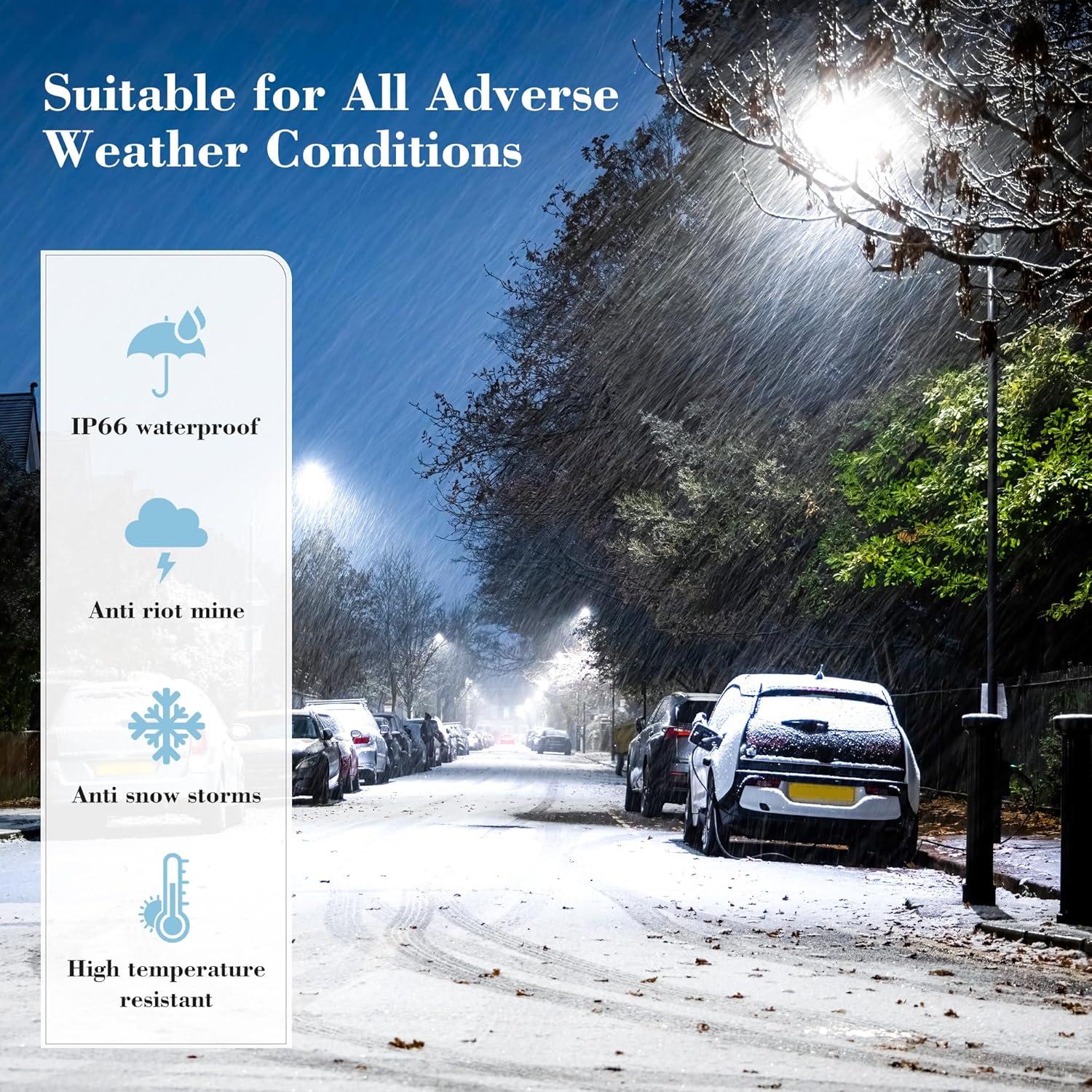 Luces Solares Exteriores OKPRO 8000W IP66 con Sensor de Movimiento