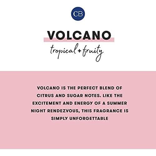 Vela Mini Tin Aroma Volcano Capri Blue - 85 g de Cera de Soja