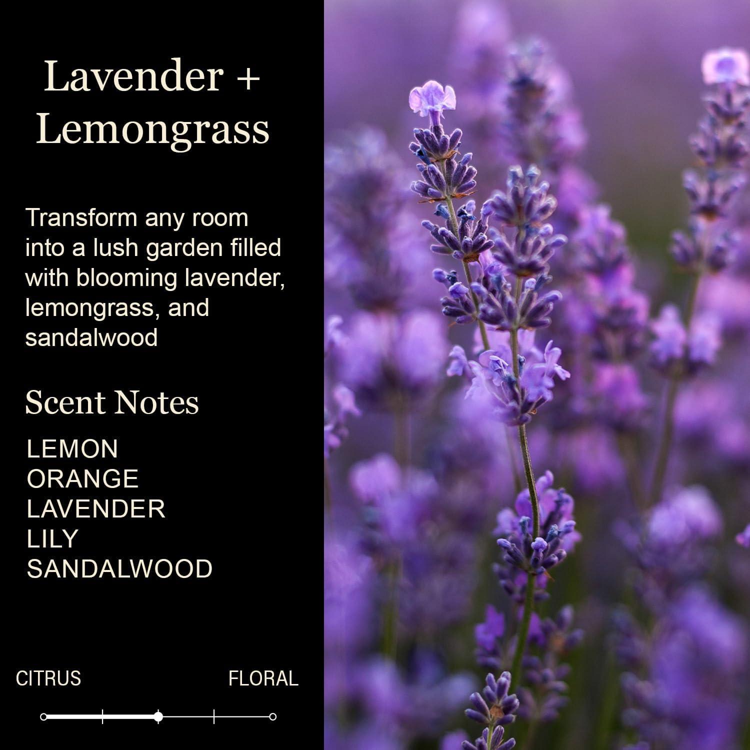 Vela Aromática de Lavanda y Salvia Cedar Crate Market 100% Soja