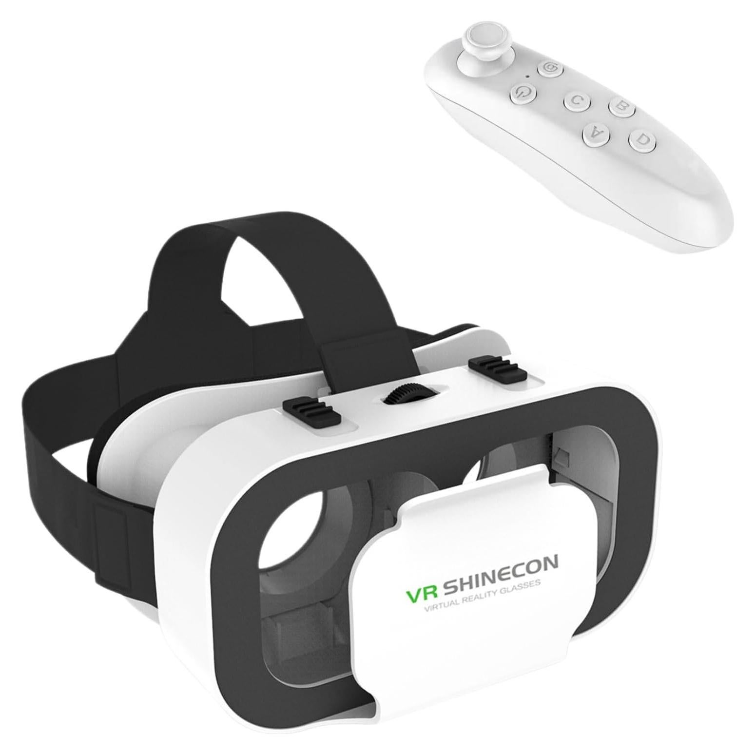 Gafas de Realidad Virtual 3D Sylpmoplar Ajustables para Móviles 4.7-6.5"