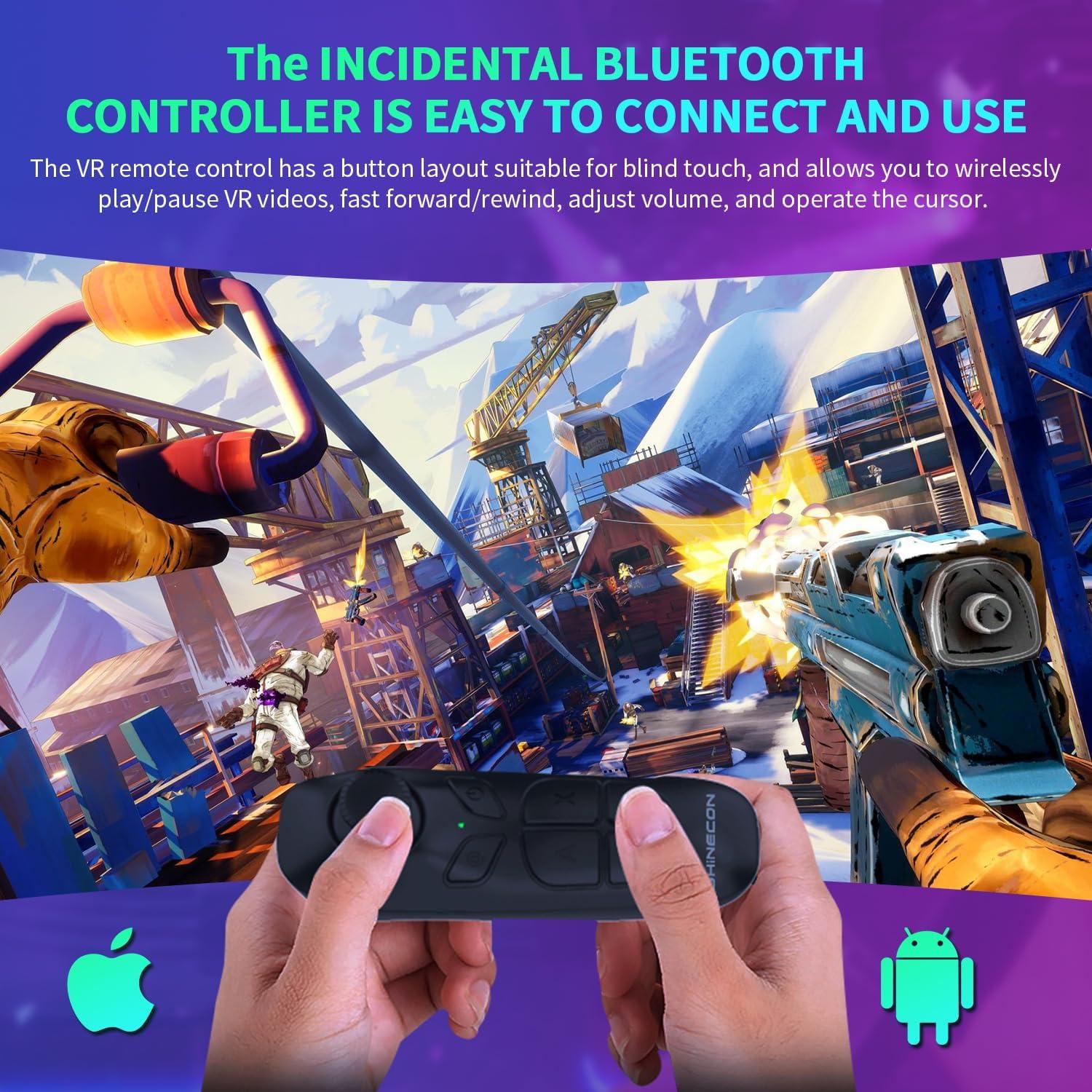 Auricular VR LAPORiO para Smartphones 4.7-6.5" 1080P