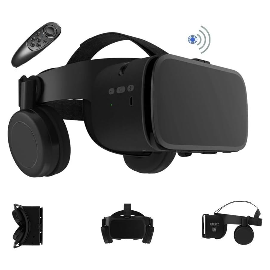 Gafas VR 3D Inalámbricas Bluetooth ZYbesthao para Smartphone 4.7-6.2"