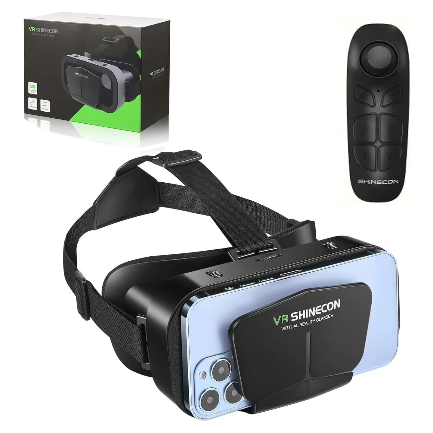 Auriculares VR SHINECON K100 para iPhone y Android 3D