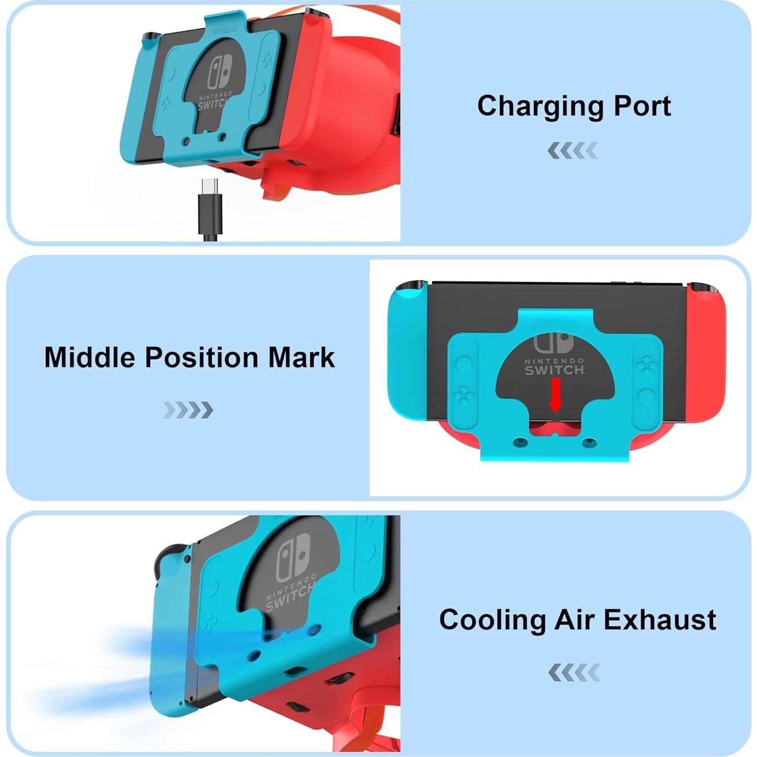 Auriculares VR STARTRC para Nintendo Switch y OLED, Lentes HD