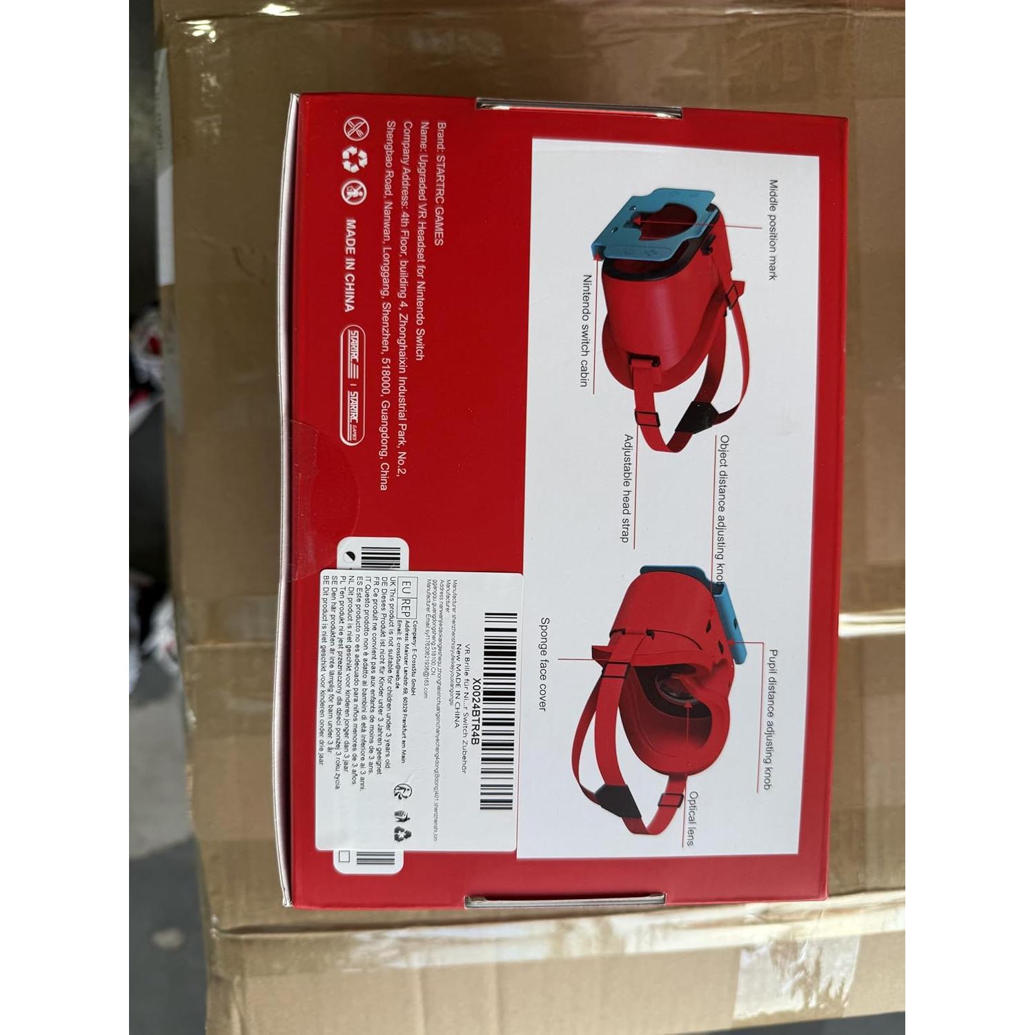 Auriculares VR STARTRC para Nintendo Switch y OLED, Lentes HD