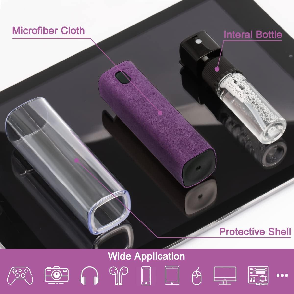 Kit Limpiador de Pantallas walrfid 2 en 1 - Spray 10ml y Paño