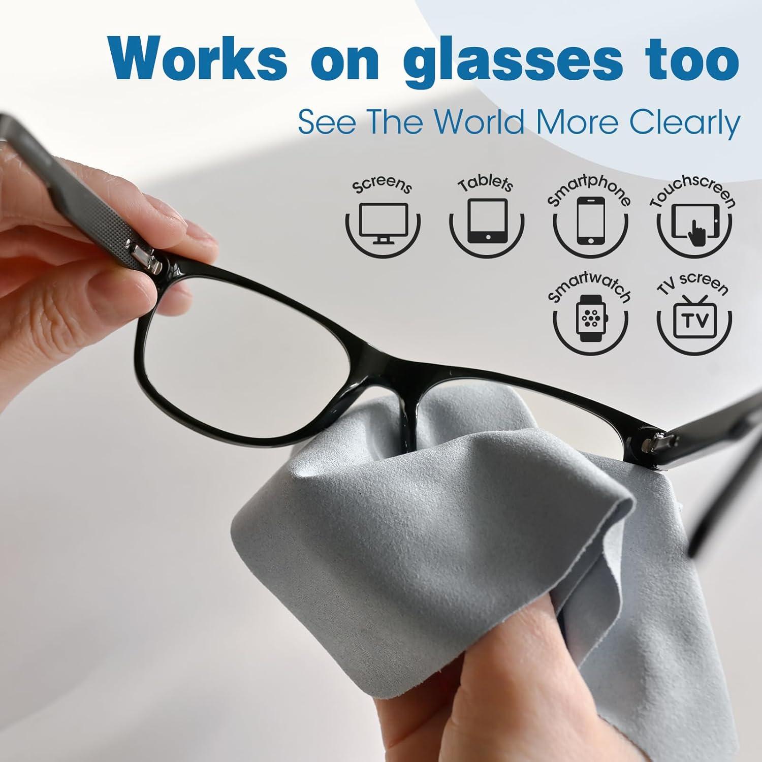 Limpiador de Pantallas YesBes 2x207ml con Paños Microfibra