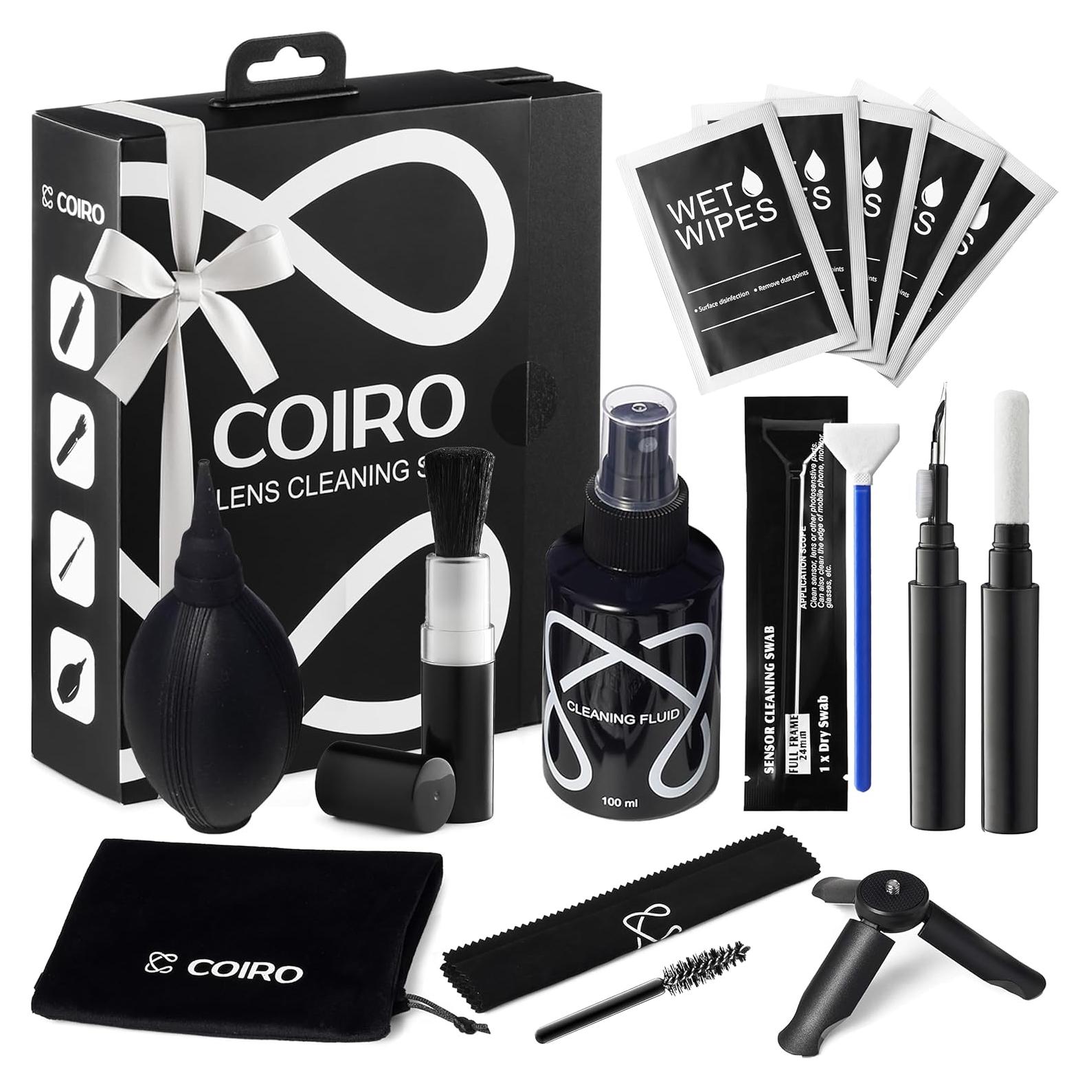 Kit de limpieza 9 en 1 para lentes de cámara C Coiro
