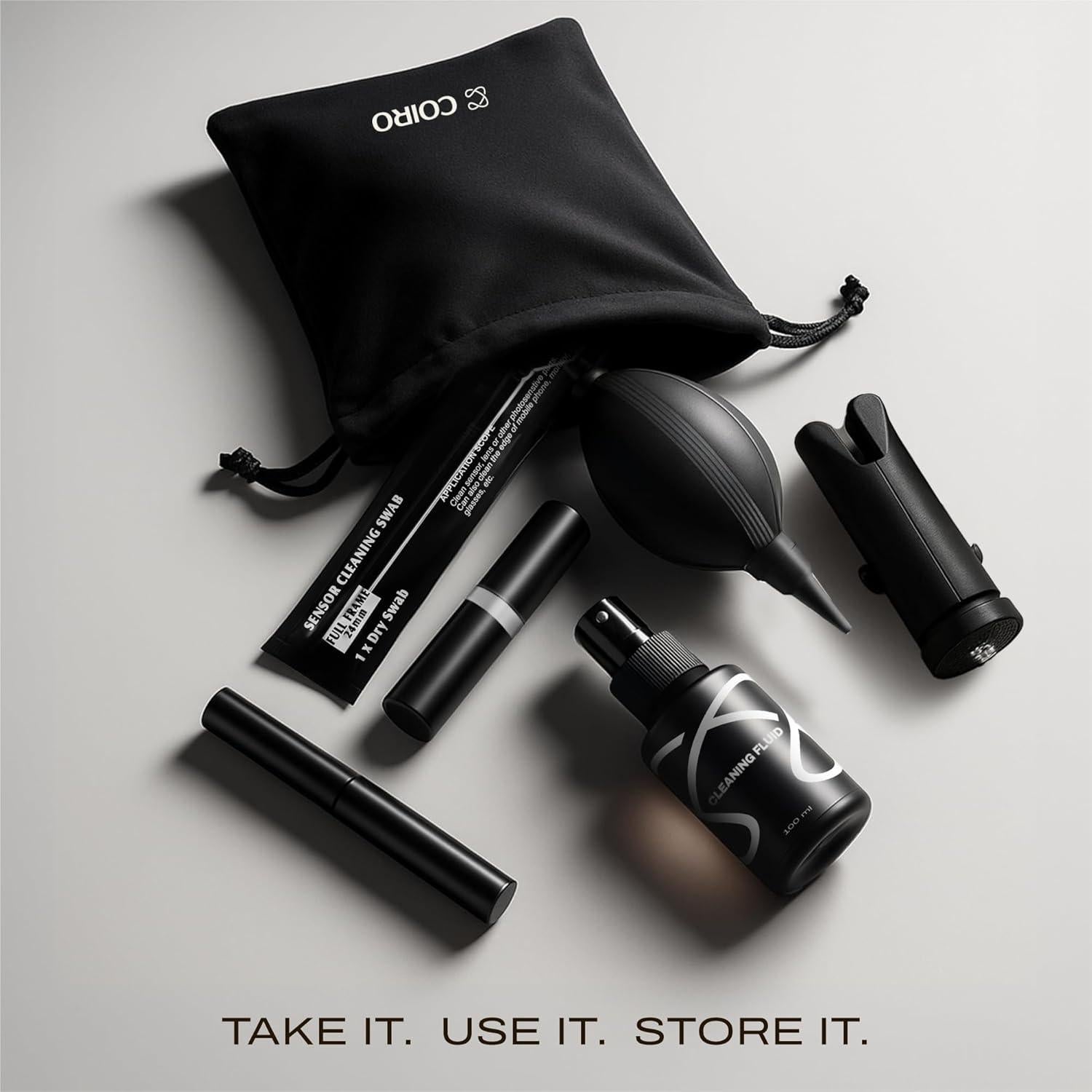 Kit de limpieza 9 en 1 para lentes de cámara C Coiro