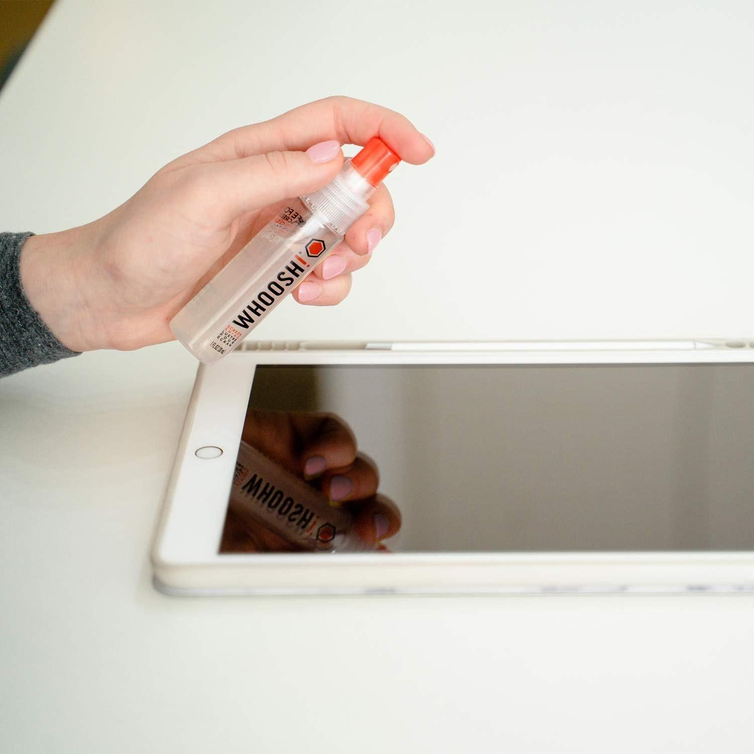 Limpiador de Pantallas WHOOSH! 100 ml + 2x30 ml + 3 Paños