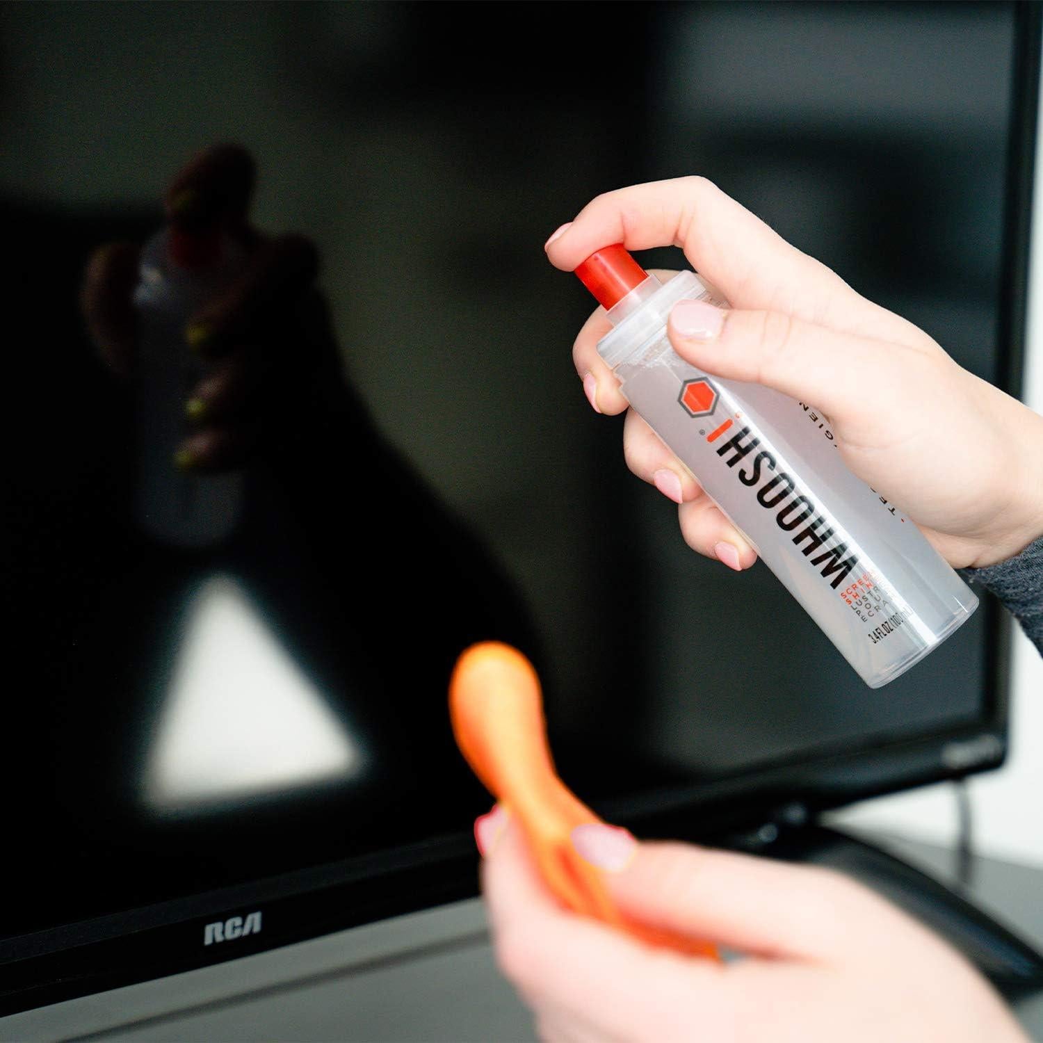 Limpiador de Pantallas WHOOSH! 100 ml + 2x30 ml + 3 Paños