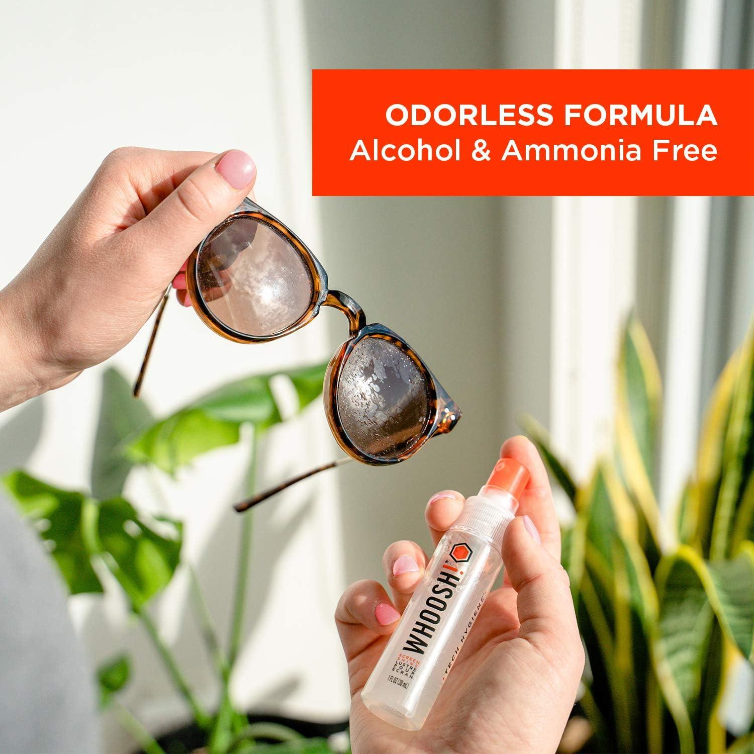 Limpiador de Pantallas WHOOSH! 100 ml + 2x30 ml + 3 Paños