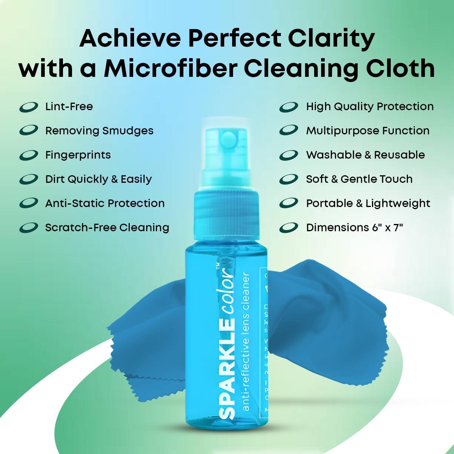 Kit de Limpieza de Gafas OPTIPAK - 4 Sprays 30ml + Paños