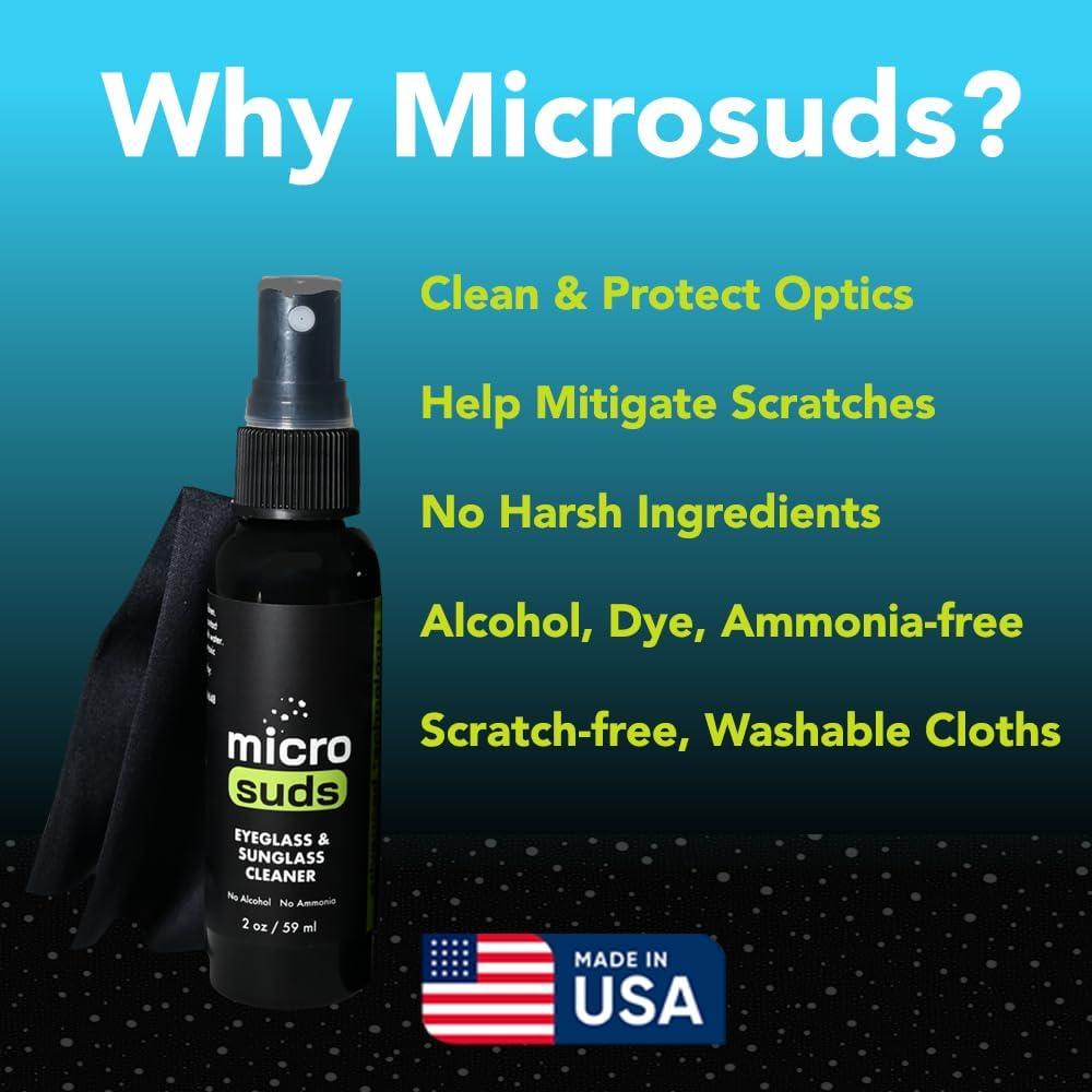 Kit Limpiador de Gafas VERAET - 7 Piezas, Fórmula Anti Rayones