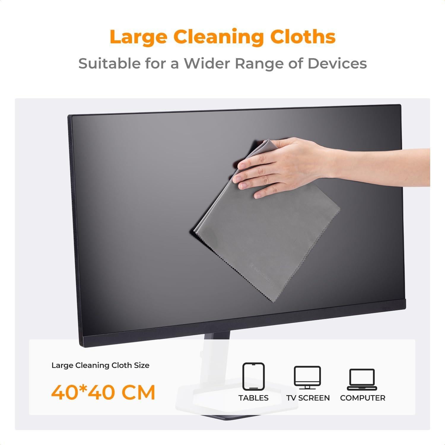 Kit de Limpieza K&F Concept para Laptop - 6 en 1 con Spray y Gel