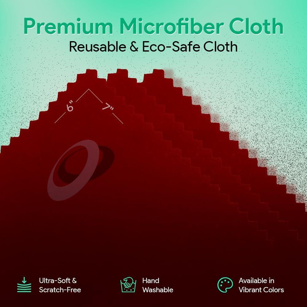 Kit de Limpieza de Gafas OPTIPAK - 2 Spray 60ml + 2 Paños