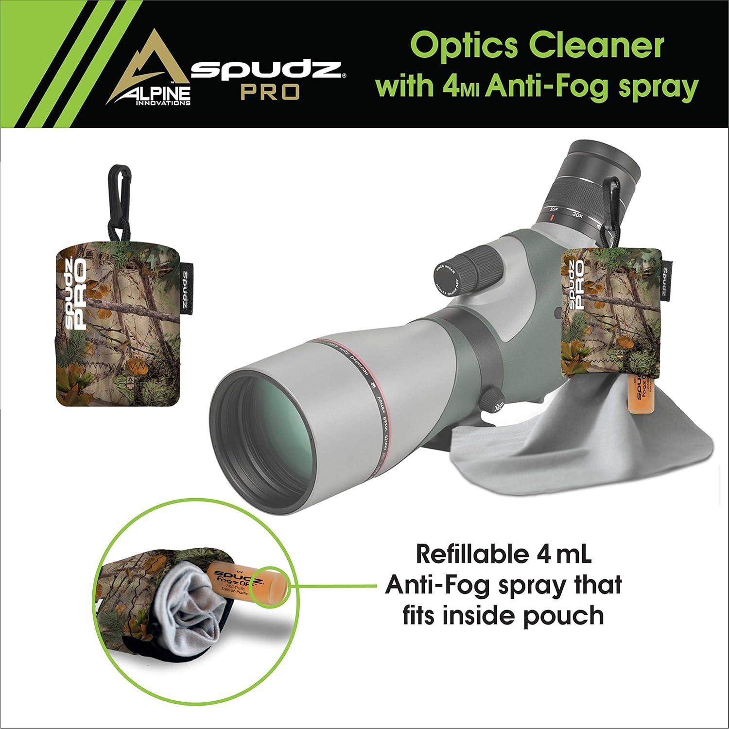 Paño de Microfibra SPUDZ Pro 25x25cm con Estuche Neopreno