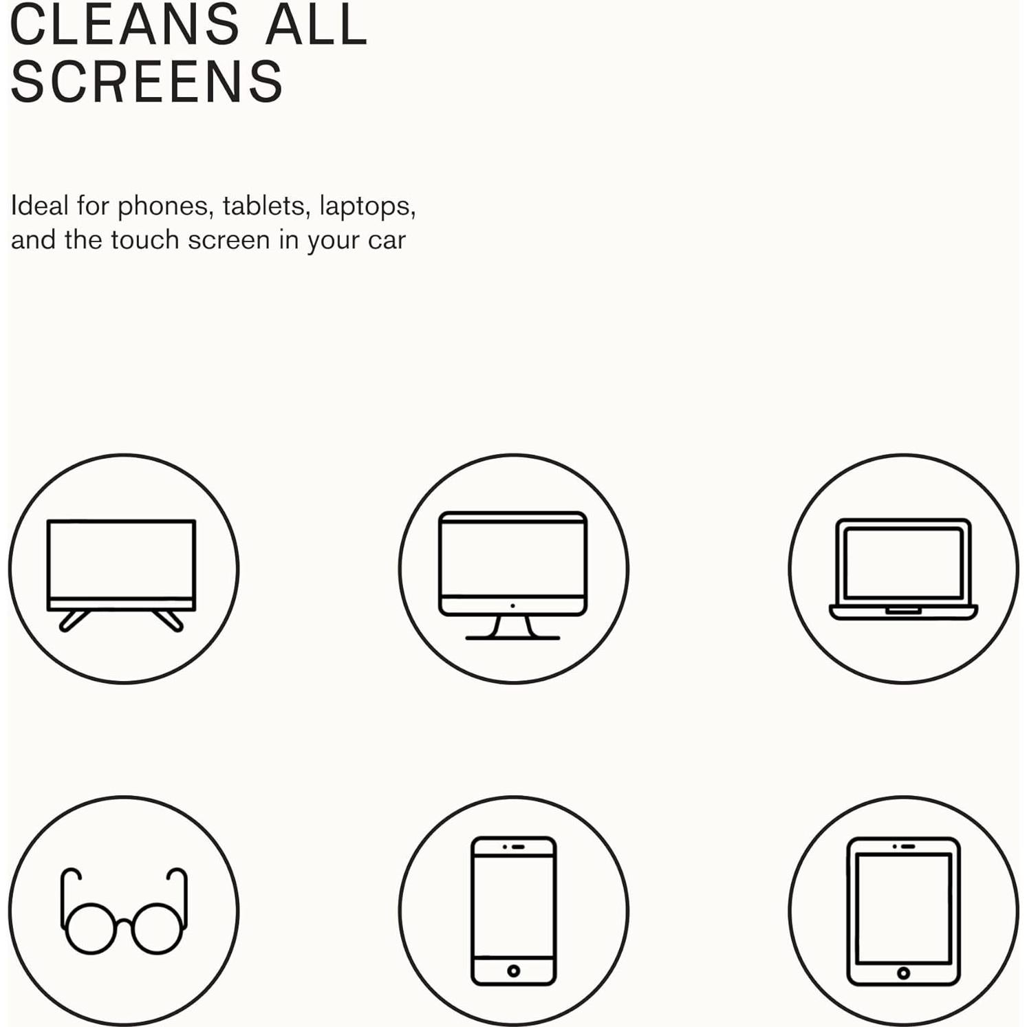 Kit de Limpieza de Pantallas AM Denmark - Spray 175ml y Paño Microfibra