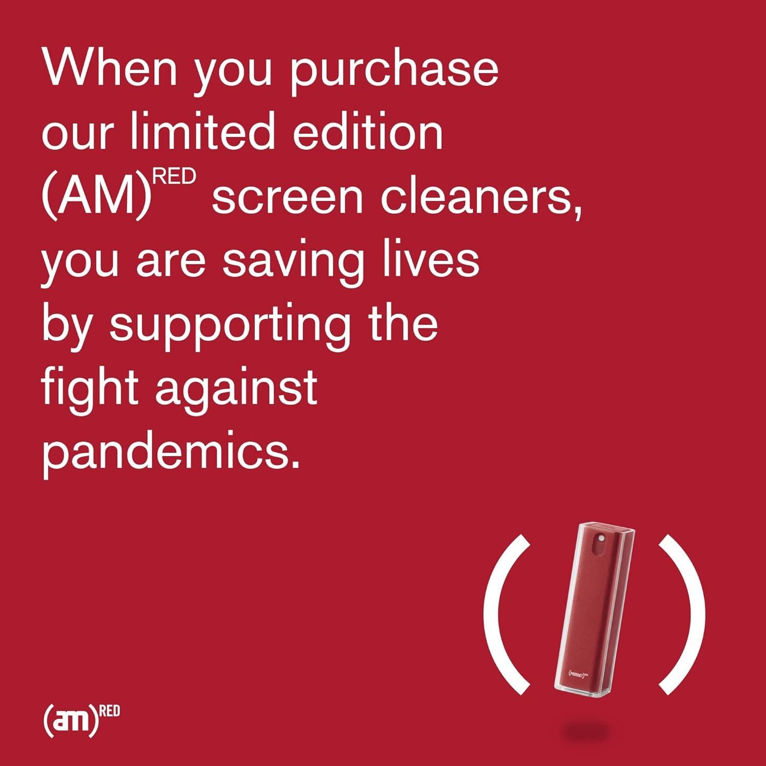 Kit de Limpieza de Pantallas AM Denmark - Spray 175ml y Paño Microfibra