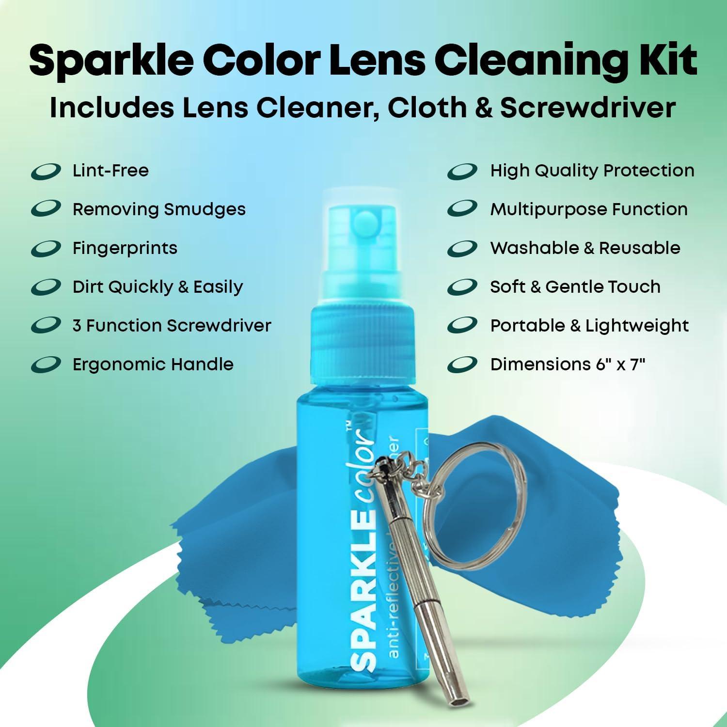 Kit de limpieza de gafas OPTIPAK - 2x30ml spray + paños