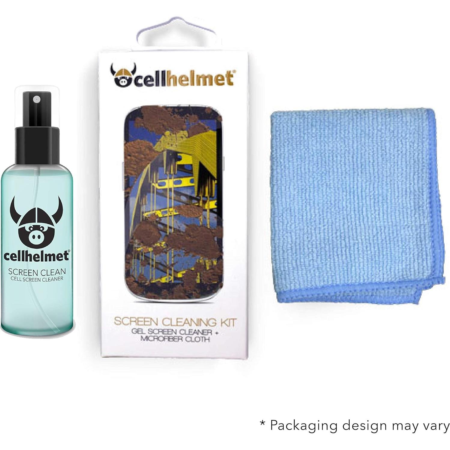 Kit de Limpieza de Pantalla Cellhelmet 30ml Gel Menta Fresca