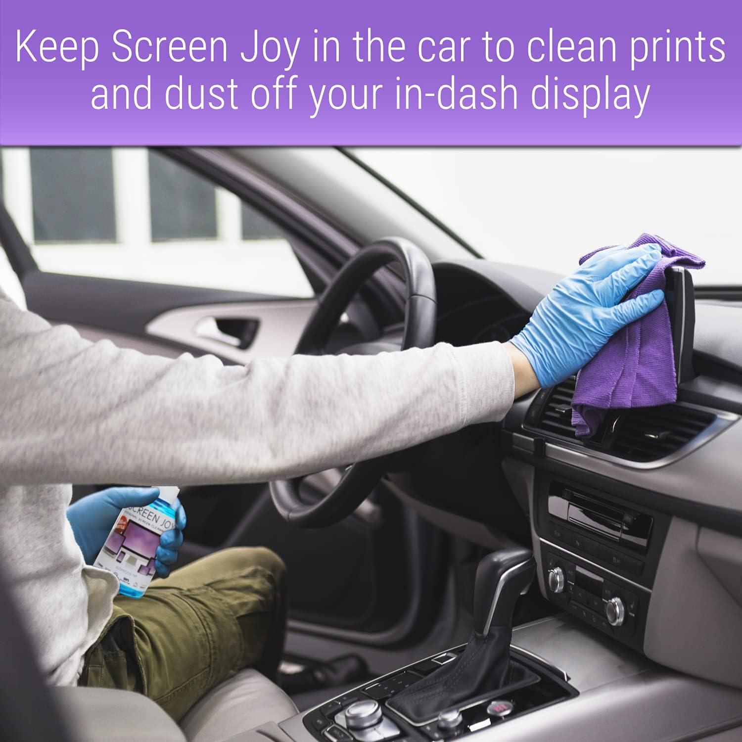 Limpiador de Pantallas Screen Joy 241.6g + Paño Microfibra
