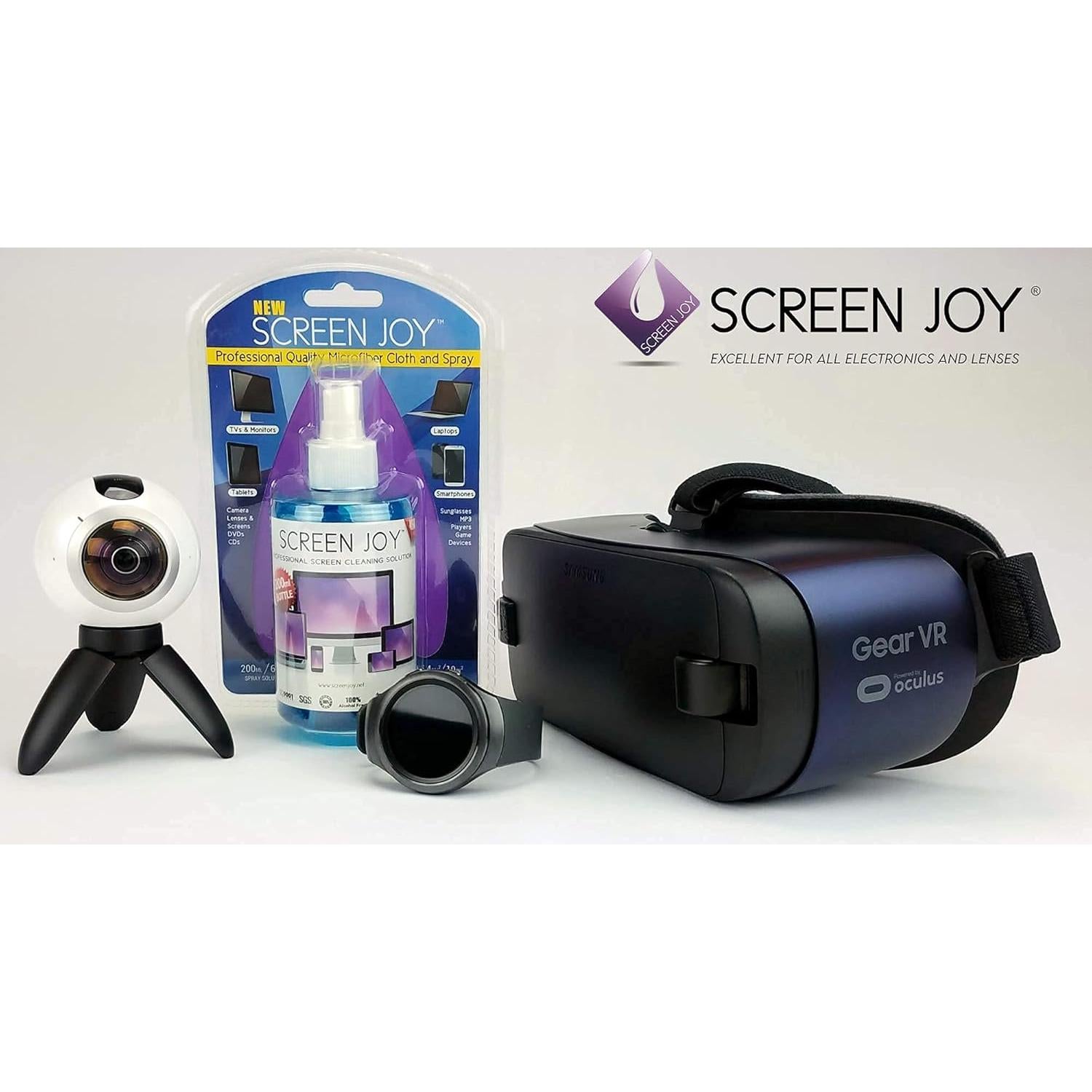 Limpiador de Pantallas Screen Joy 241.6g + Paño Microfibra