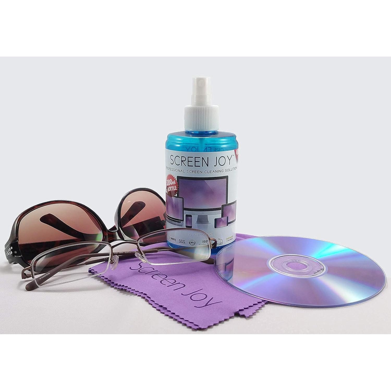 Limpiador de Pantallas Screen Joy 241.6g + Paño Microfibra